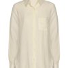 Women Monday Swimwear | Monaco Linen Shirt-Ivory