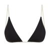 Women Monday Swimwear | Barbados Top-Ivory/Black