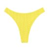 Women Monday Swimwear | Capri Thong-Citrus Crochet