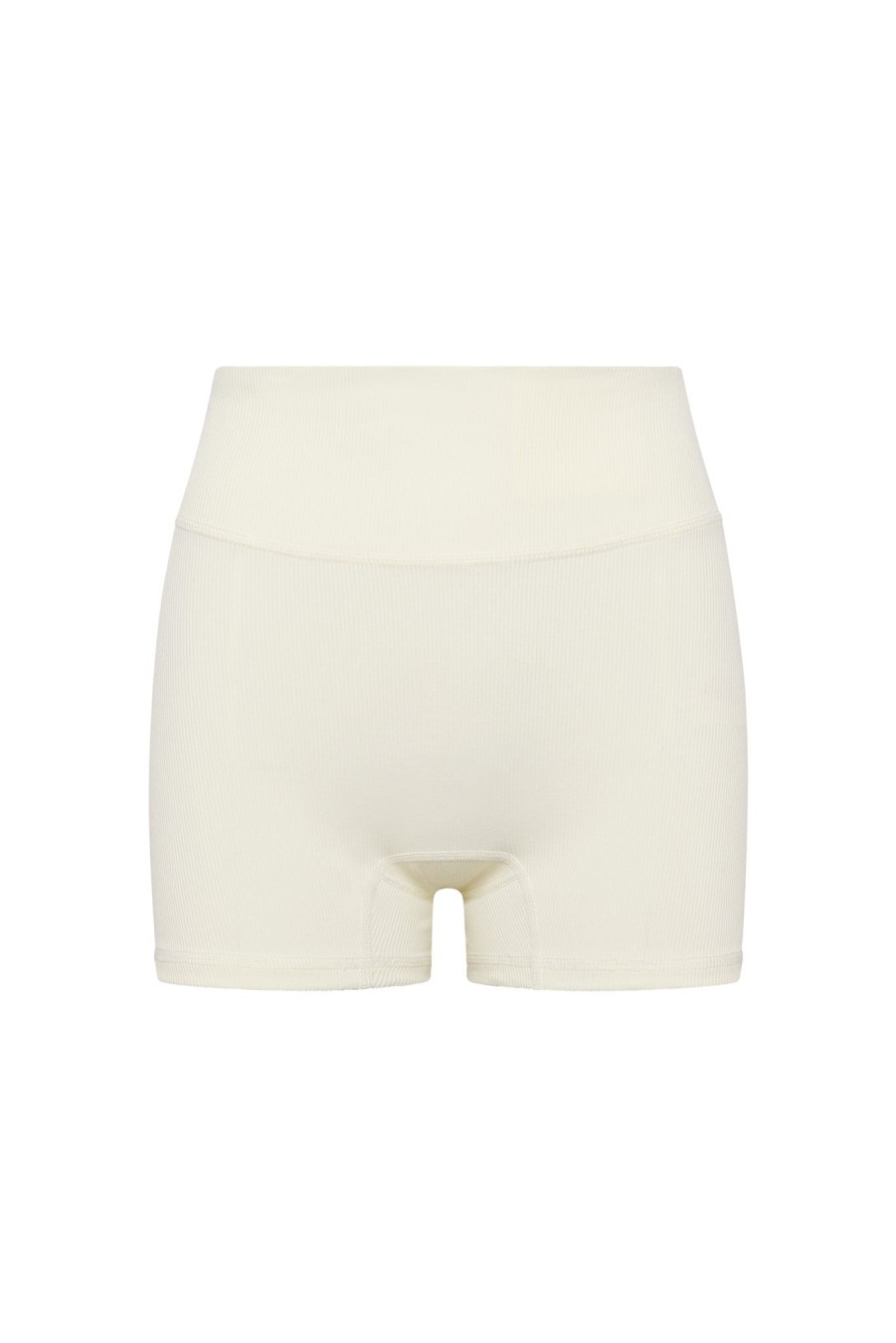 Women Monday Swimwear | Elysian Short 4.5-Ivory Lightweight Rib