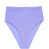 Women Monday Swimwear | Sorrento Bottom-Violet Crinkle