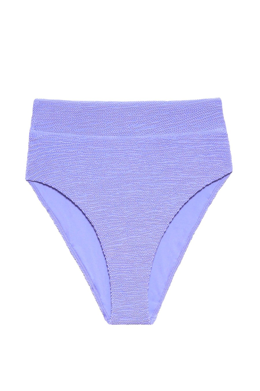 Women Monday Swimwear | Sorrento Bottom-Violet Crinkle