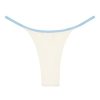 Women Monday Swimwear | Kauai Bottom-Ivory/Sea Mist