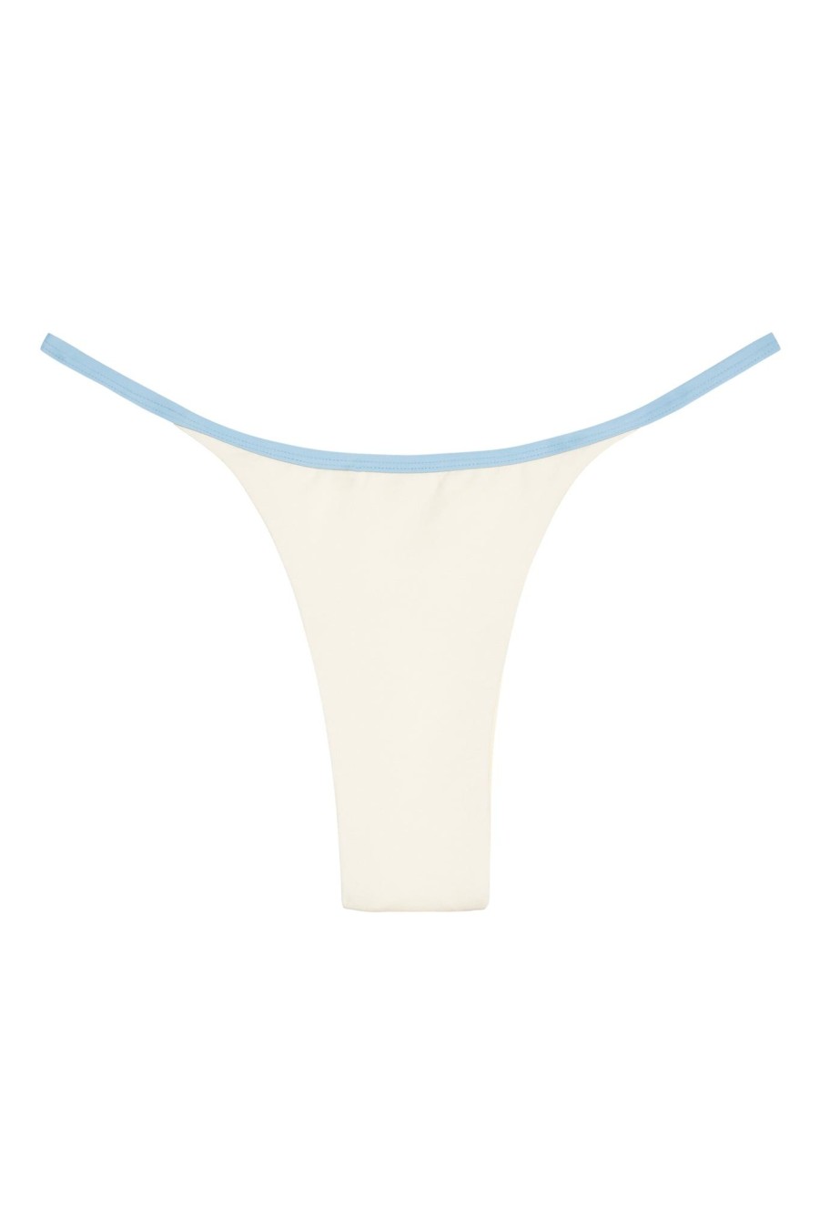 Women Monday Swimwear | Kauai Bottom-Ivory/Sea Mist