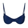 Women Monday Swimwear | Maui Top-Navy Shimmer