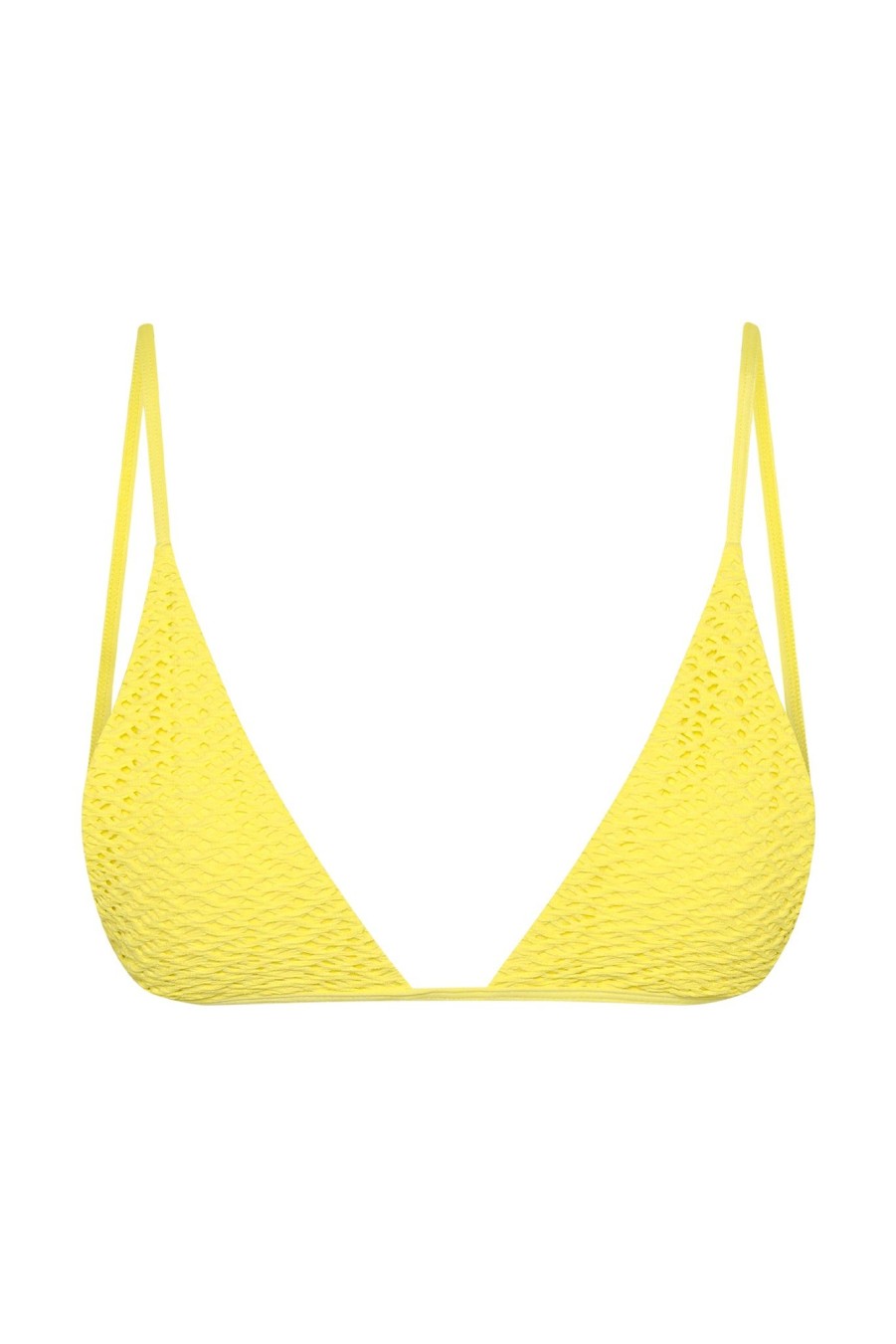 Women Monday Swimwear | Barbados Top-Citrus Crochet