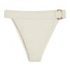 Women Monday Swimwear | Antigua Bottom-Ivory Crinkle