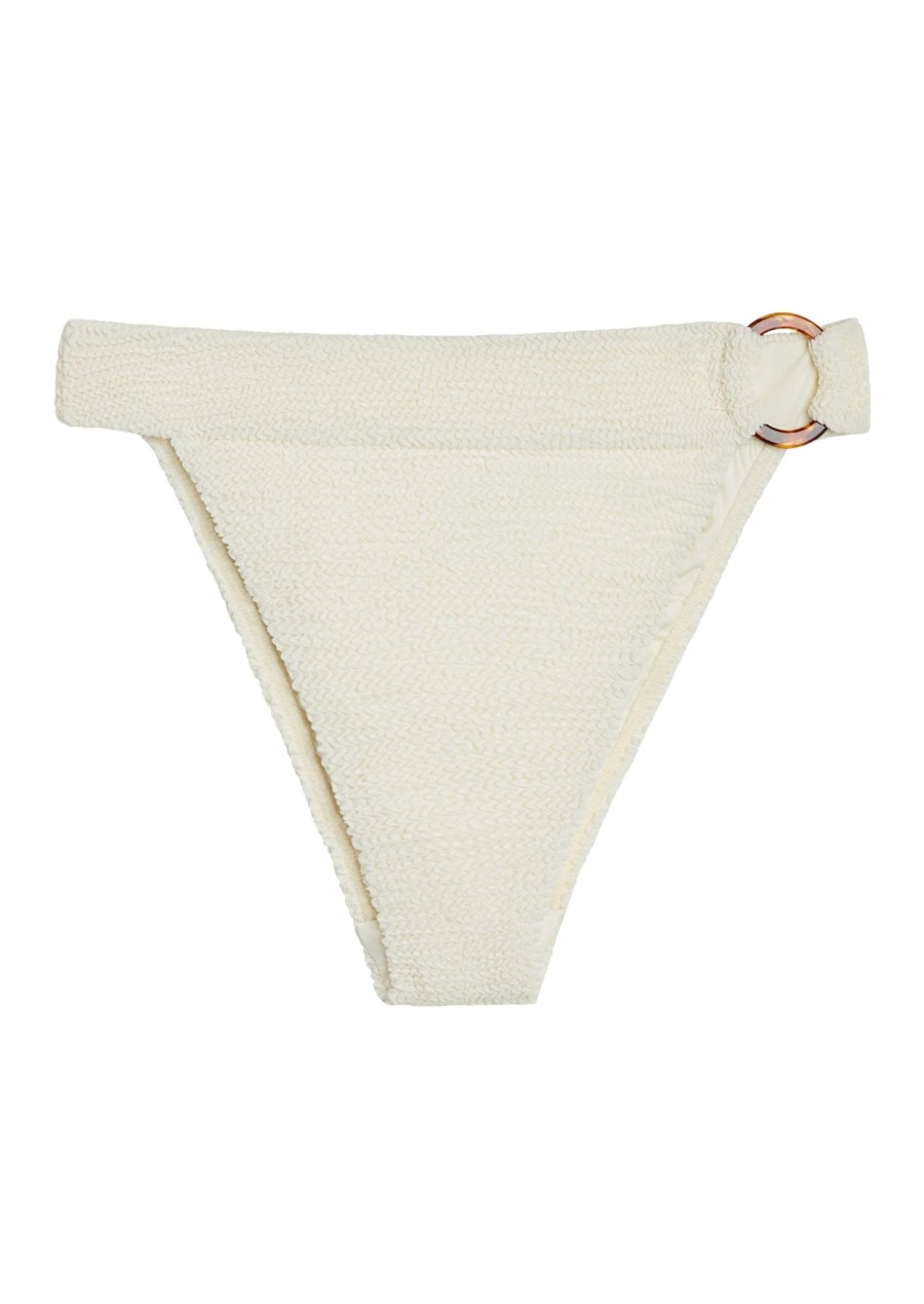 Women Monday Swimwear | Antigua Bottom-Ivory Crinkle