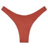 Women Monday Swimwear | Byron Bottom-Copper Wide Rib