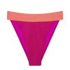 Women Monday Swimwear | Argentina Bottom-Sun Kissed/Fuchsia Berry Shimmer