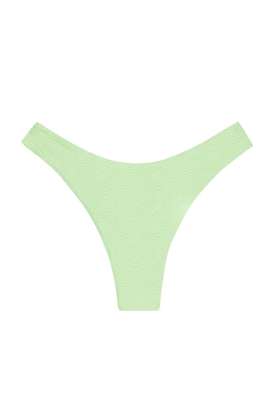 Women Monday Swimwear | Byron Bottom-Pistachio Wave