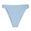 Women Monday Swimwear | Antigua Bottom-Sea Mist Crinkle