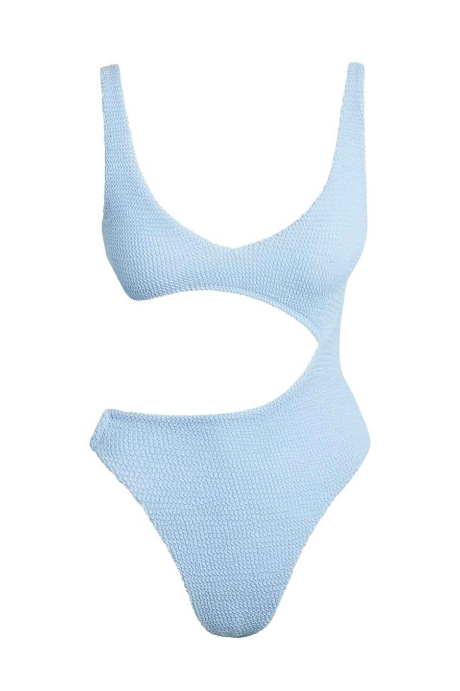 Women Monday Swimwear | St. Barth'S One Piece-Sea Mist Crinkle