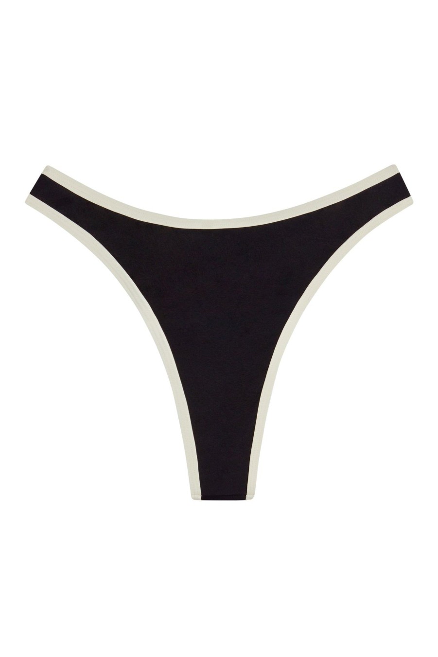 Women Monday Swimwear | Somerset Bottom-Ivory/Black