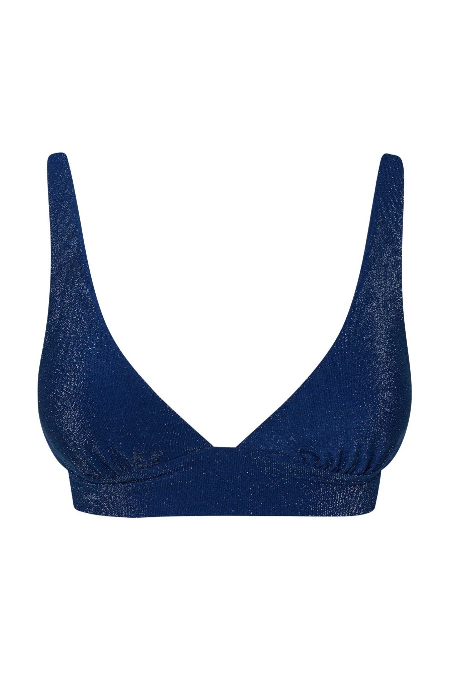 Women Monday Swimwear | Portofino Top-Navy Shimmer