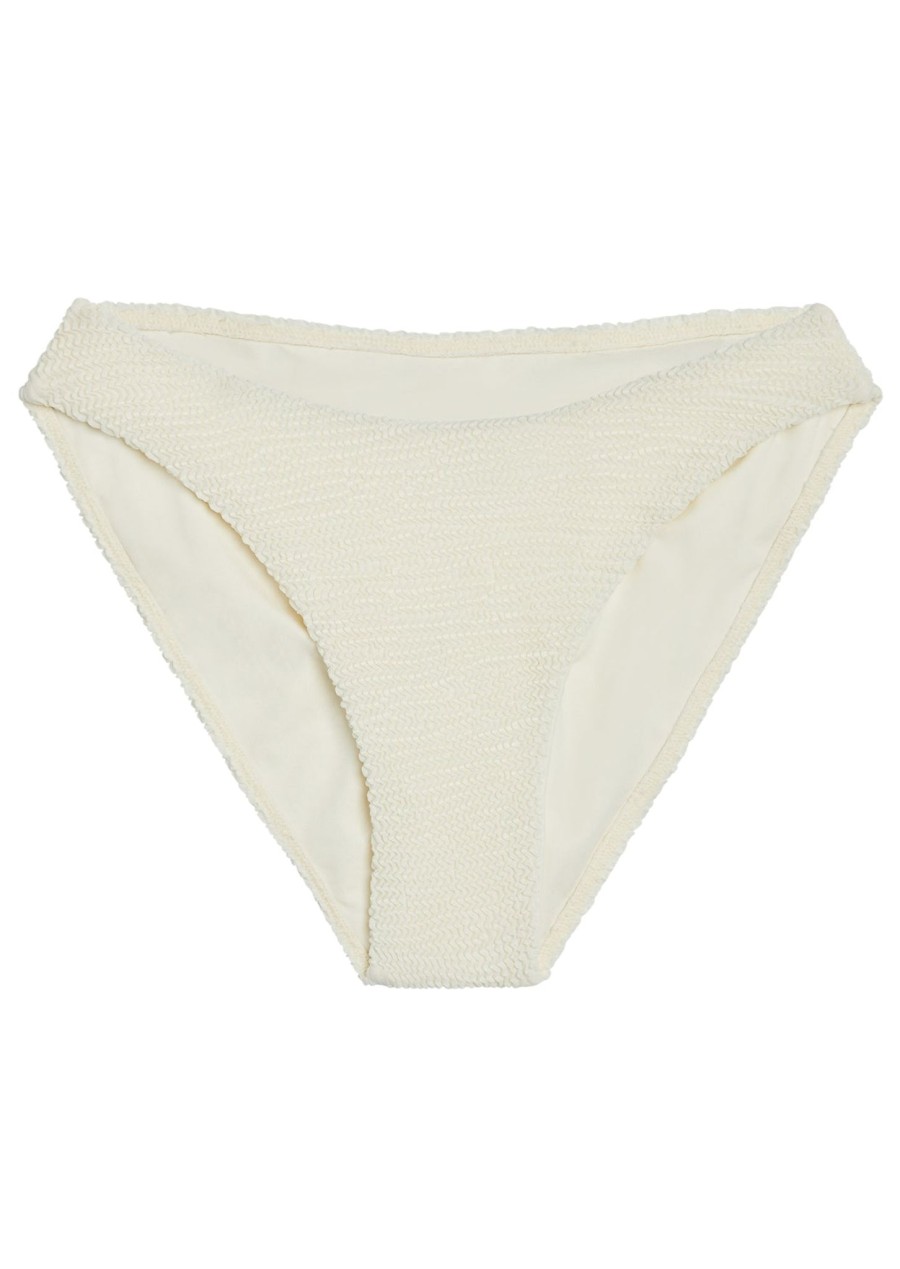 Women Monday Swimwear | Seychelles Bottom-Ivory Crinkle (Modest Coverage)