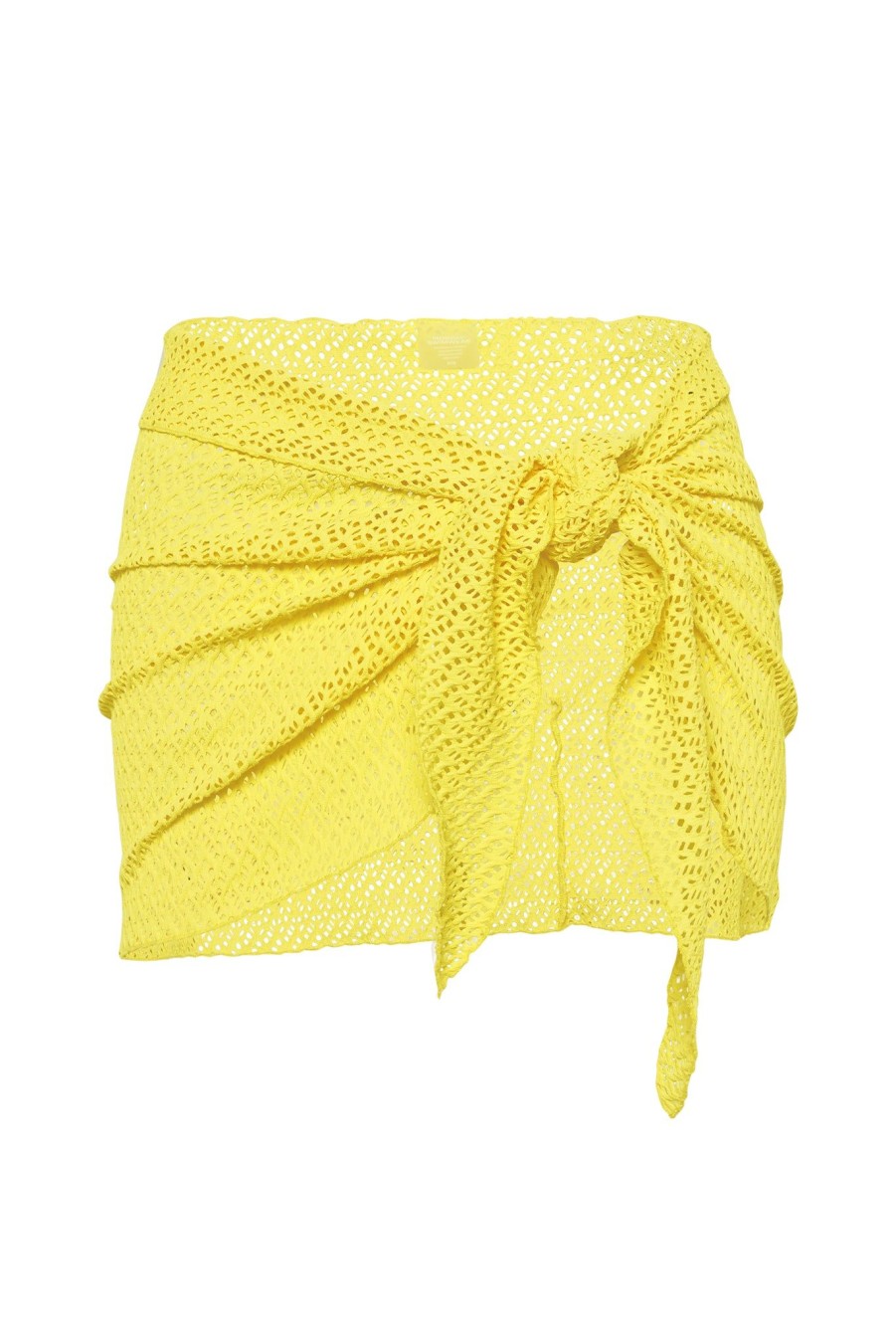 Women Monday Swimwear | St. Barth'S Skirt-Citrus Crochet