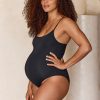 Women Monday Swimwear | Maternity Bahamas One Piece-Black