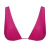 Women Monday Swimwear | Palm Springs Top-Fuchsia Berry Shimmer