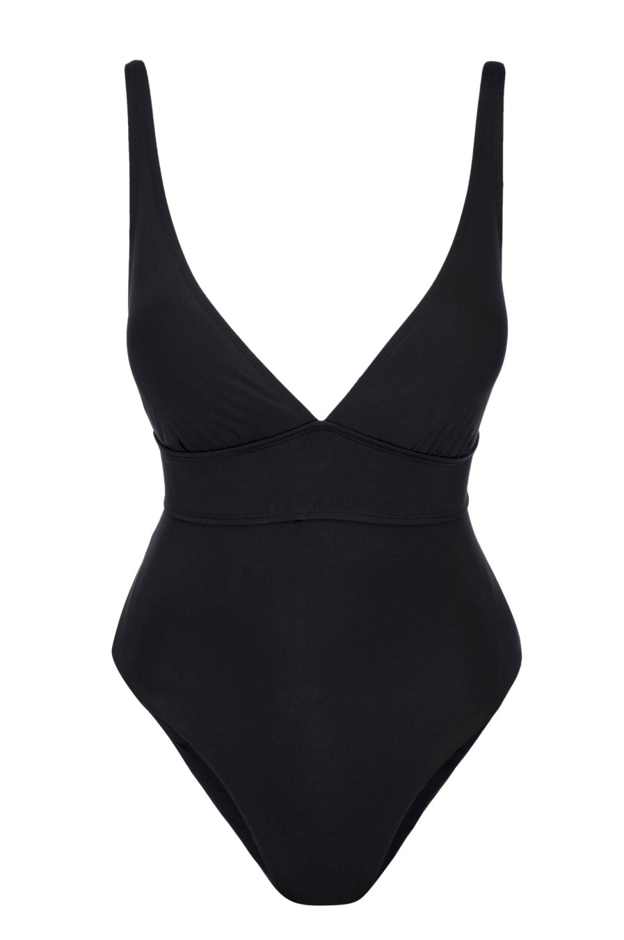 Women Monday Swimwear | Portofino One Piece-Black