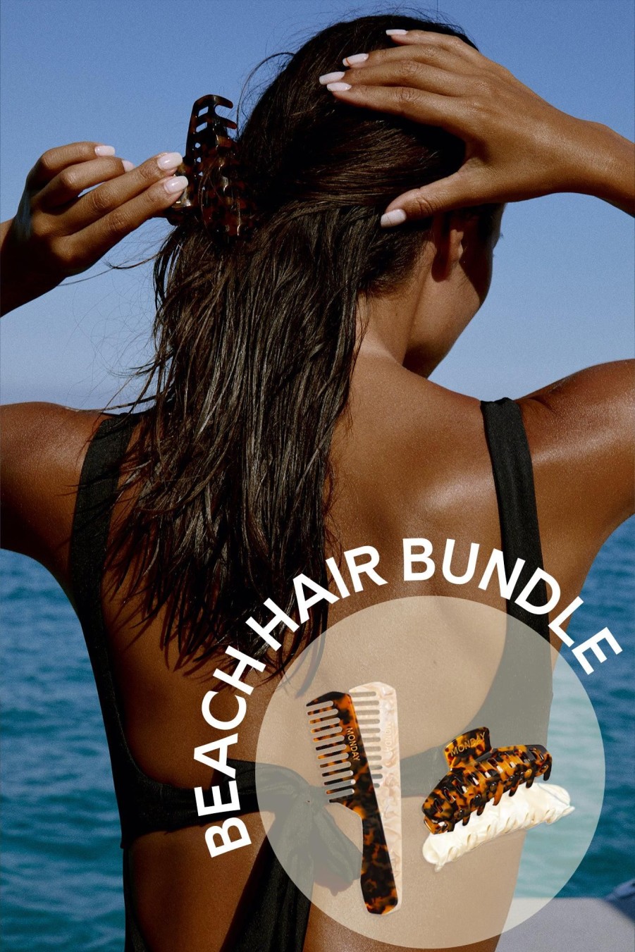 Women Monday Swimwear | Beach Hair Bundle