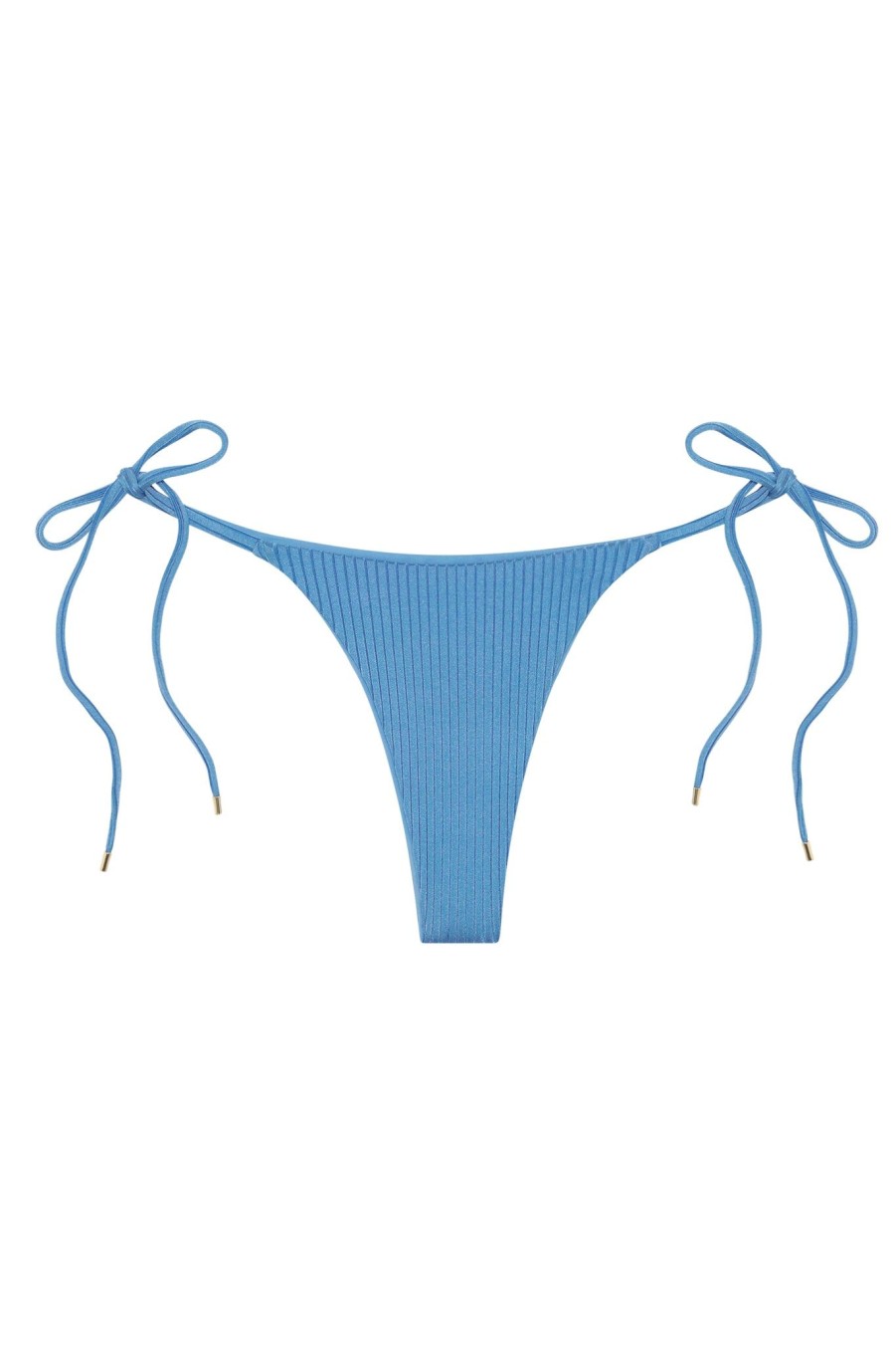 Women Monday Swimwear | Palma Bottom-Dream Blue Wide Rib