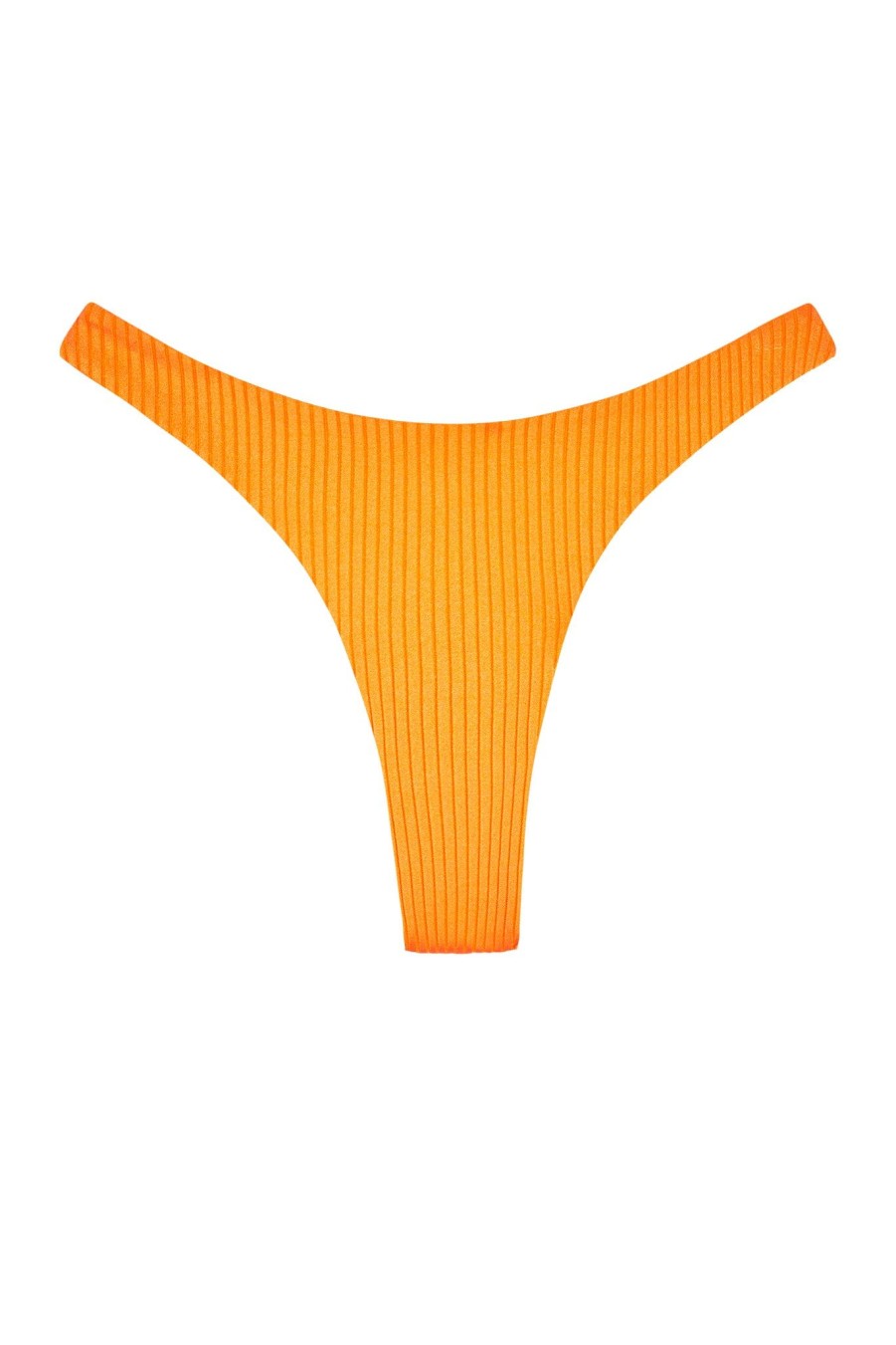 Women Monday Swimwear | Tamarama Bottom-Clementine Wide Rib