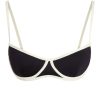 Women Monday Swimwear | Somerset Top-Ivory/Black