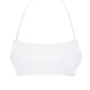 Women Monday Swimwear | Bora Bora Bandeau Top-White Sand Crinkle