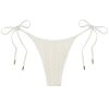 Women Monday Swimwear | Palma Bottom-Ivory Crochet