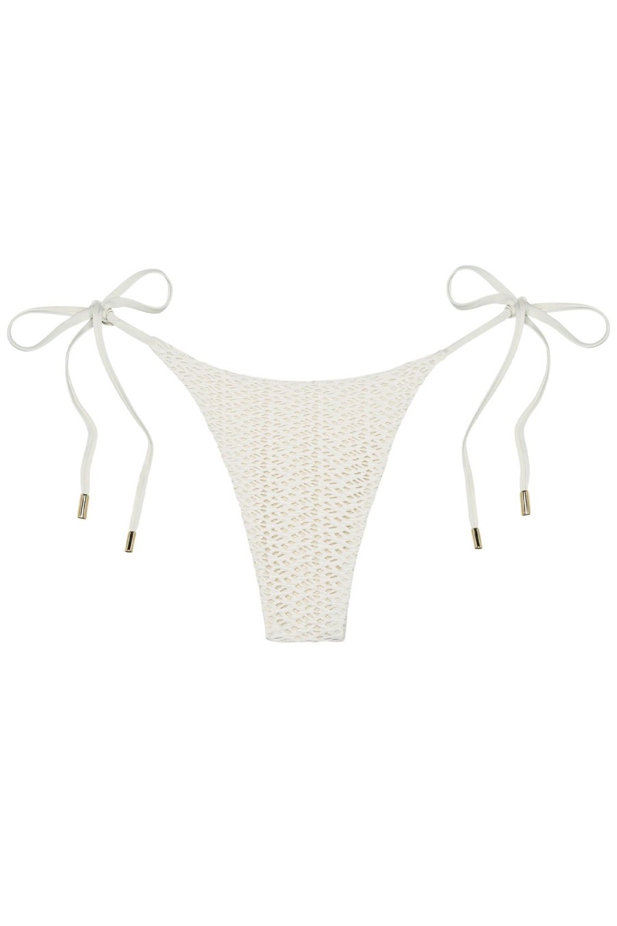 Women Monday Swimwear | Palma Bottom-Ivory Crochet