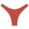 Women Monday Swimwear | Capri Thong-Copper Wide Rib