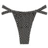 Women Monday Swimwear | Malta Bottom-Capri Wave