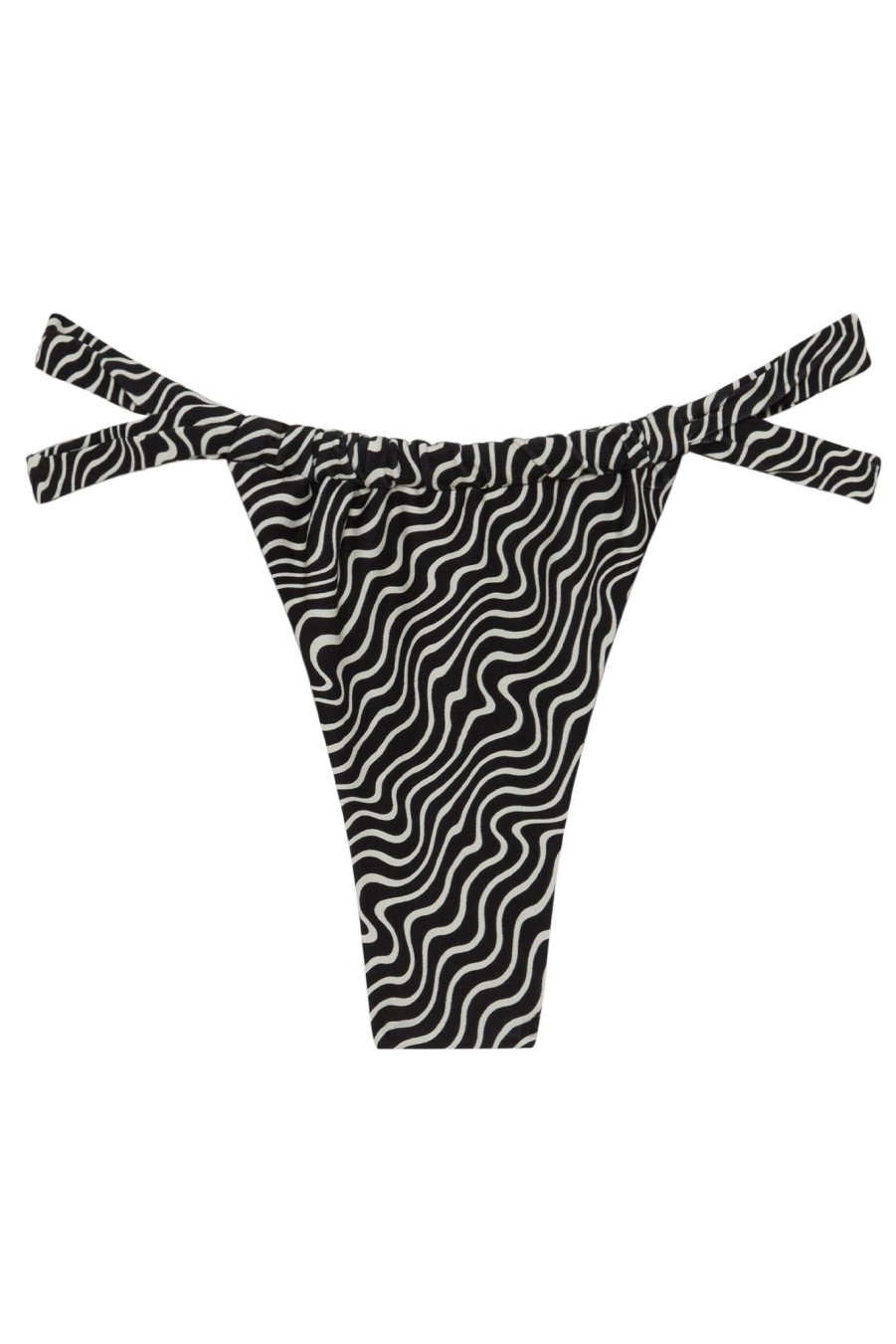 Women Monday Swimwear | Malta Bottom-Capri Wave