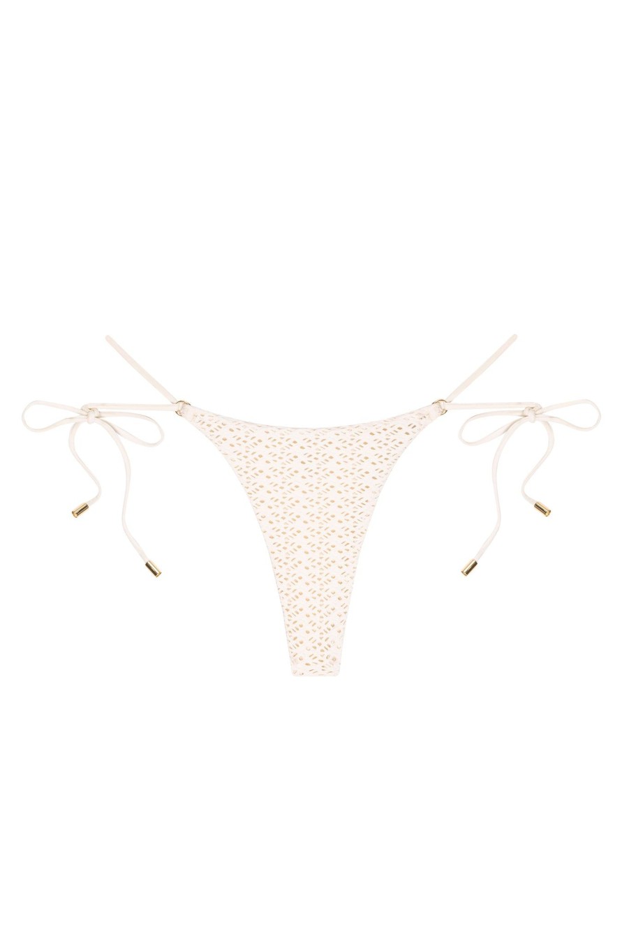 Women Monday Swimwear | Hanalei Bottom-Ivory Crochet