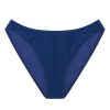 Women Monday Swimwear | Seychelles Bottom-Navy Shimmer (Modest Coverage)