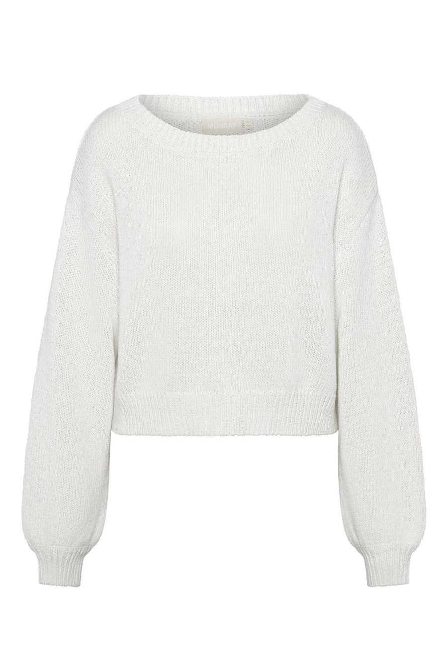 Women Monday Swimwear | Brampton Island Sweater-White