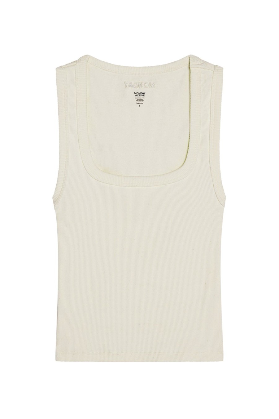 Women Monday Swimwear | Tash Tank-Ivory Rib