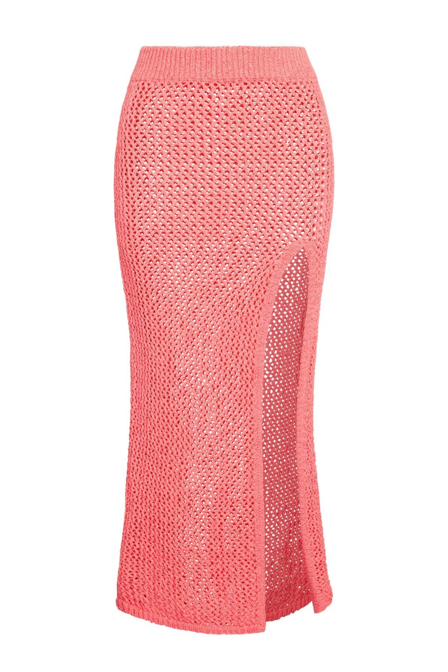 Women Monday Swimwear | Camden Skirt-Guava Petit Crochet