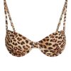 Women Monday Swimwear | Capri Top-Marbled Jaguar