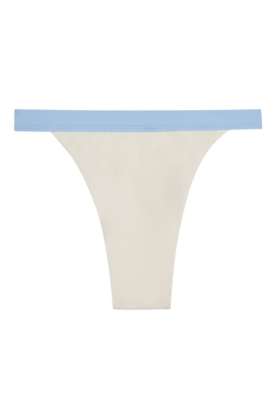 Women Monday Swimwear | Santorini Bottom-Ivory/Sea Mist