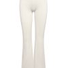 Women Monday Swimwear | Oahu Pant-Ivory Thick Rib