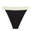 Women Monday Swimwear | Argentina Bottom-Ivory/Black