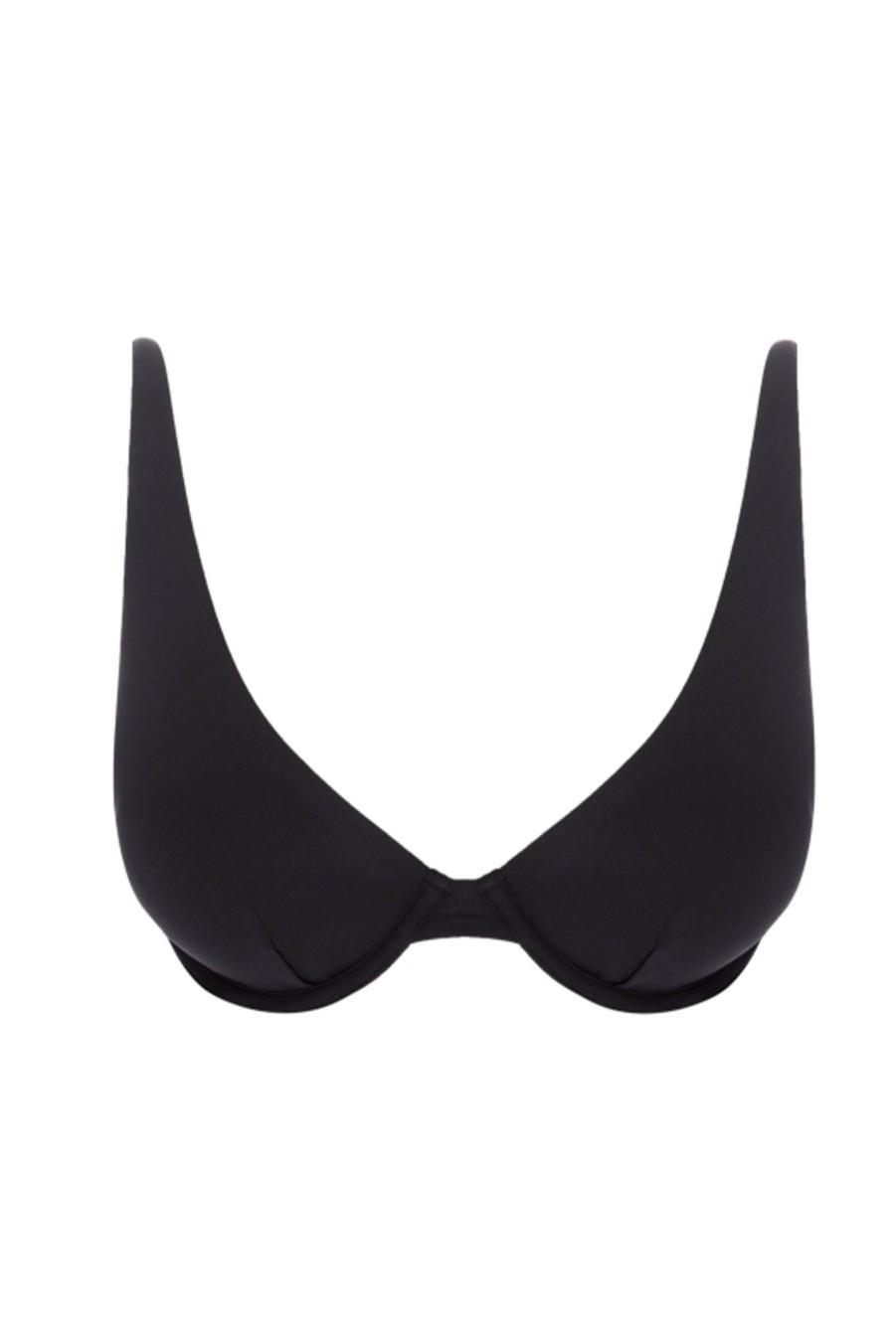 Women Monday Swimwear | Formentera Top-Black