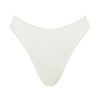 Women Monday Swimwear | Bel Air Knitwear Bottom-White Rib