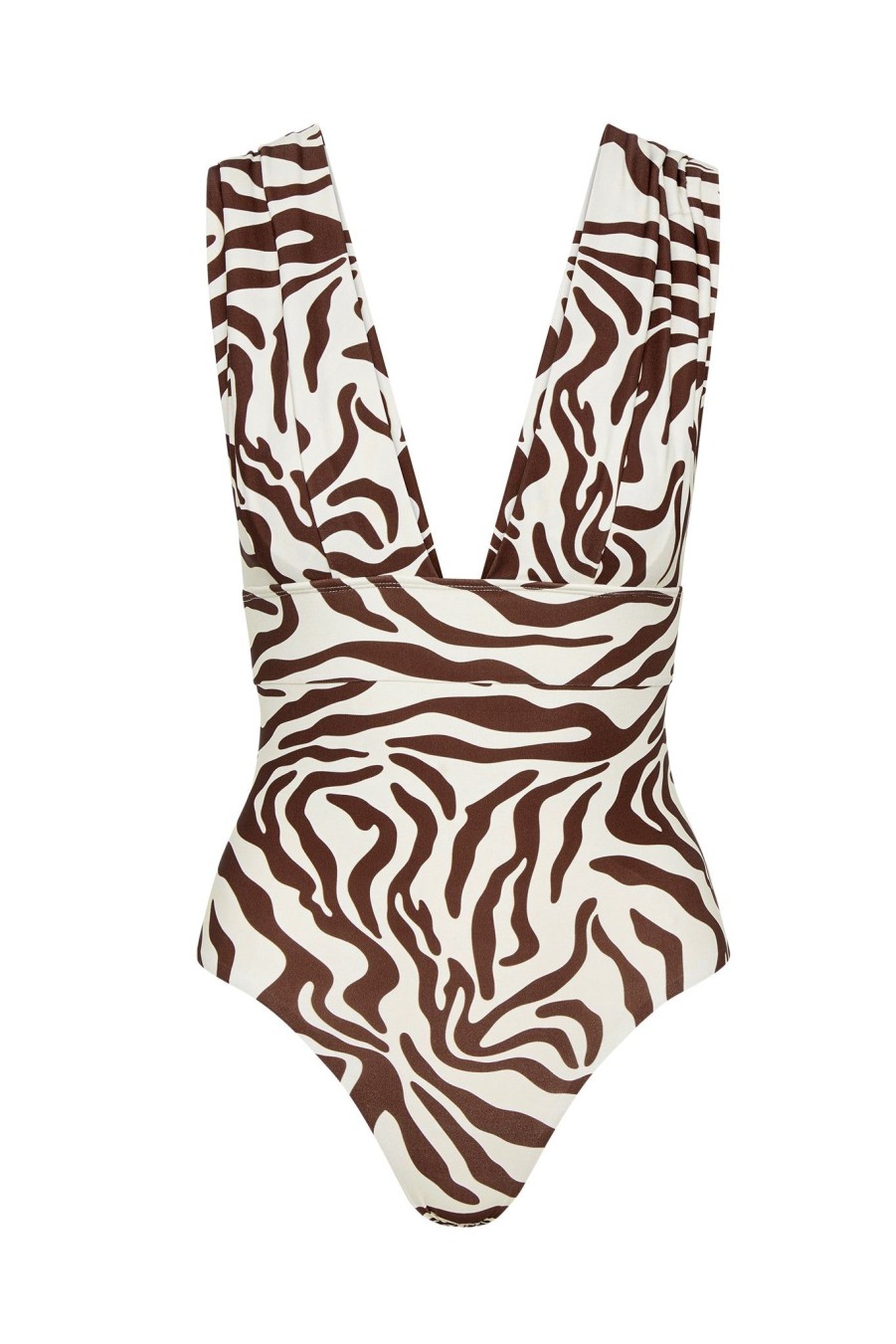 Women Monday Swimwear | Aruba One Piece-Zebra