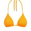 Women Monday Swimwear | Palma Top-Clementine Wide Rib