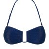 Women Monday Swimwear | St. Martinique Bandeau-Navy Shimmer