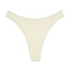 Women Monday Swimwear | Capri Thong-Ivory Crinkle