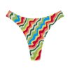 Women Monday Swimwear | Capri Thong-Island Aura